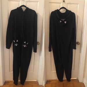 La Vie En Rose Onesie Cat Pajamas